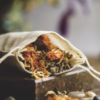 Crafty Cultures Muslin bags (Small, For Tea, 10 x 15cm, Pack of 3)